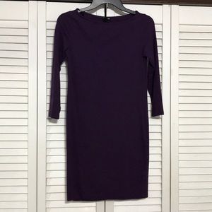 Purple T-Shirt Dress